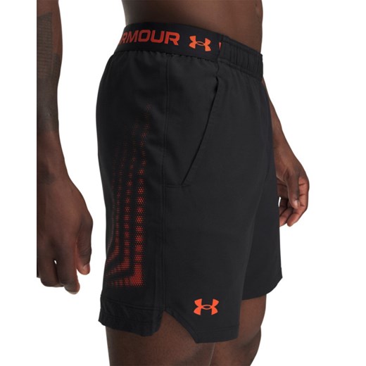 Męskie spodenki treningowe Under Armour Vanish Woven 6in Graphic Sts - czarne Under Armour L Sportstylestory.com