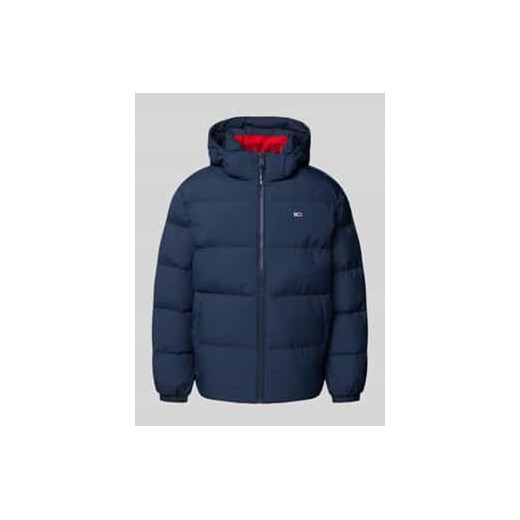 Kurtka puchowa o kroju regular fit z dodatkiem pierza ze sklepu Peek&Cloppenburg  w kategorii Kurtki męskie - zdjęcie 178107724