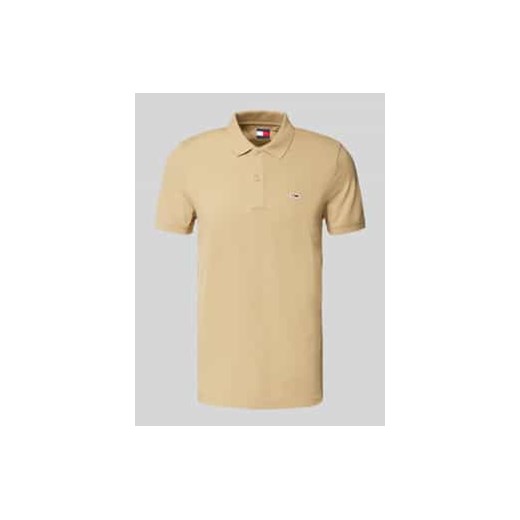 Koszulka polo o kroju slim fit z wyhaftowanym logo ze sklepu Peek&Cloppenburg  w kategorii T-shirty męskie - zdjęcie 178108161