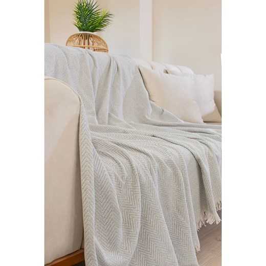 Colourful Cotton Pled w kolorze granatowo-białym Colourful Cotton 170x200 cm wyprzedaż Limango Polska