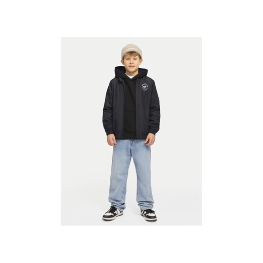 Jack&Jones Junior Kurtka bomber Zack 12269155 Czarny Regular Fit Jack&jones Junior 152 MODIVO