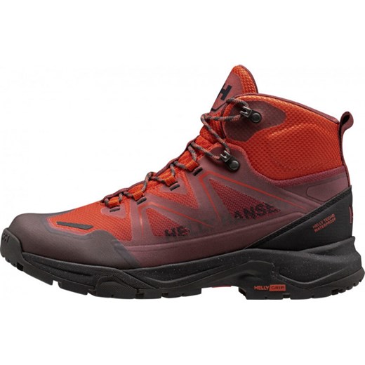 Męskie buty trekkingowe Helly Hansen Cascade Mid HT - pomarańczowe ze sklepu Sportstylestory.com w kategorii Buty trekkingowe męskie - zdjęcie 178119600