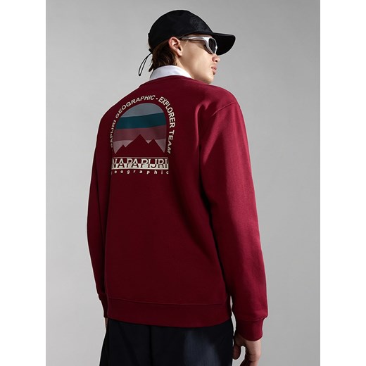 Napapijri Bluza "Telemark" w kolorze czerwonym Napapijri XL Limango Polska promocyjna cena