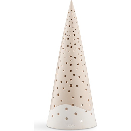 Kähler Świecznik "Nobili" w kolorze beżowym - wys. 30 cm ze sklepu Limango Polska w kategorii Świeczniki - zdjęcie 178120054