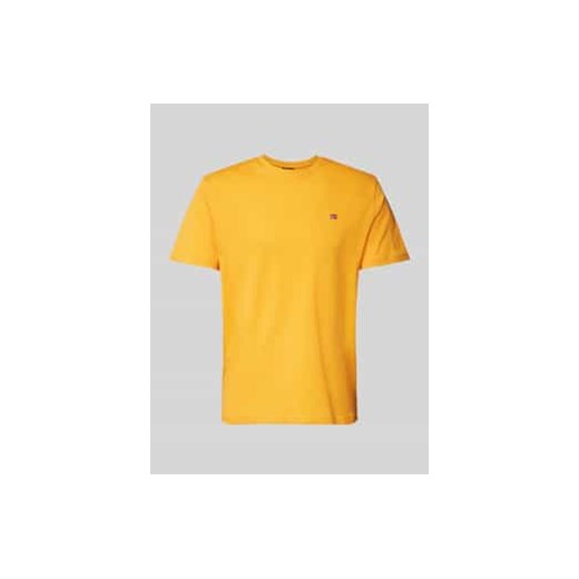 T-shirt z wyhaftowanym logo model ‘SALIS’ ze sklepu Peek&Cloppenburg  w kategorii T-shirty męskie - zdjęcie 178120254