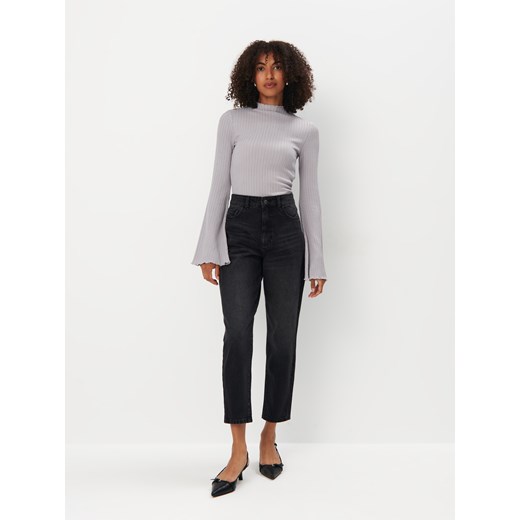 Mohito - Jeansy mom fit - czarny ze sklepu Mohito w kategorii Jeansy damskie - zdjęcie 178120682