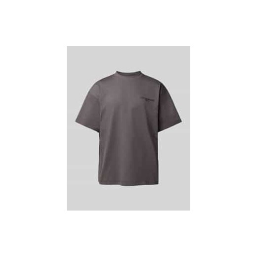 T-shirt z nadrukiem z logo ze sklepu Peek&Cloppenburg  w kategorii T-shirty męskie - zdjęcie 178122513