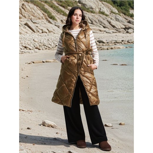 Sinsay - Kamizelka - brązowy Sinsay XXL Sinsay