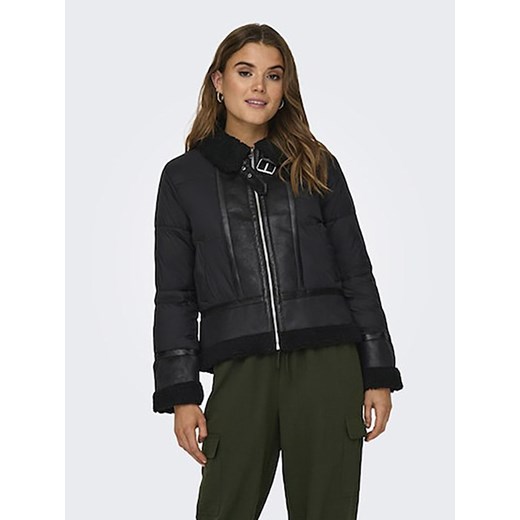 ONLY Kurtka pikowana w kolorze czarnym XS okazja Limango Polska