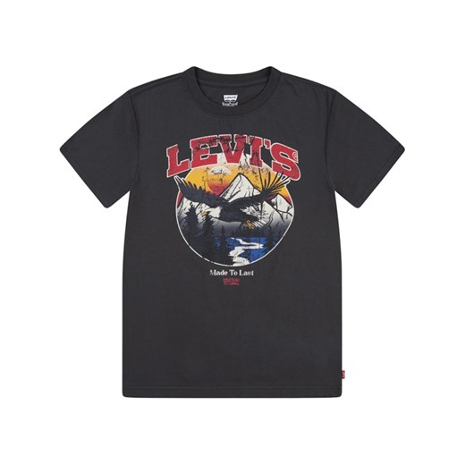 Levi&apos;s Kids Koszulka w kolorze antracytowym ze sklepu Limango Polska w kategorii T-shirty chłopięce - zdjęcie 178124692