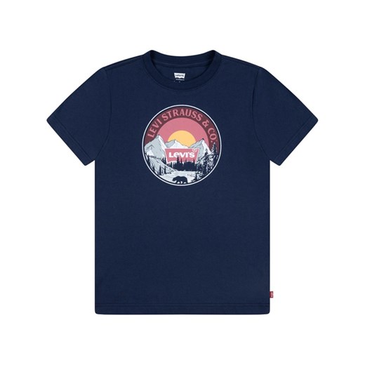Levi&apos;s Kids Koszulka w kolorze granatowym ze sklepu Limango Polska w kategorii T-shirty chłopięce - zdjęcie 178124703