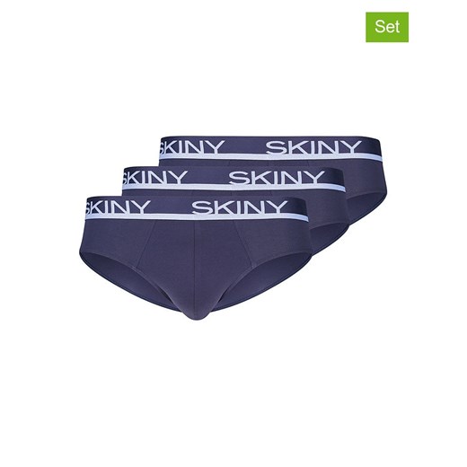 Skiny Slipy (3 pary) w kolorze granatowym ze sklepu Limango Polska w kategorii Majtki męskie - zdjęcie 178124901