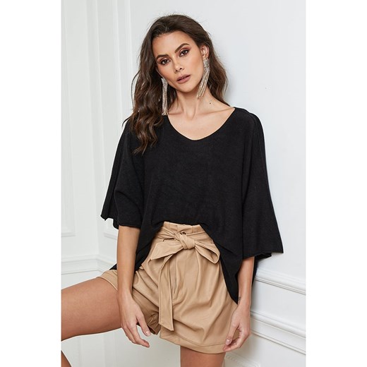 Joséfine Sweter &quot;Lecce&quot; w kolorze czarnym Joséfine L wyprzedaż Limango Polska