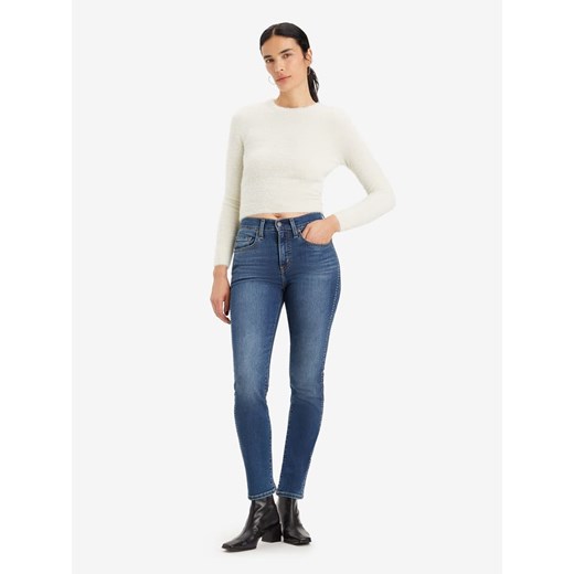 Levi´s Dżinsy &quot;724&quot; - Skinny fit - w kolorze niebieskim ze sklepu Limango Polska w kategorii Jeansy damskie - zdjęcie 178125863