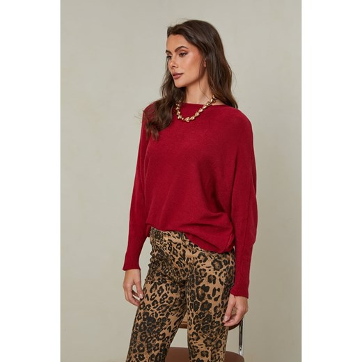 Joséfine Sweter &quot;Hajos&quot; w kolorze czerwonym Joséfine M okazja Limango Polska