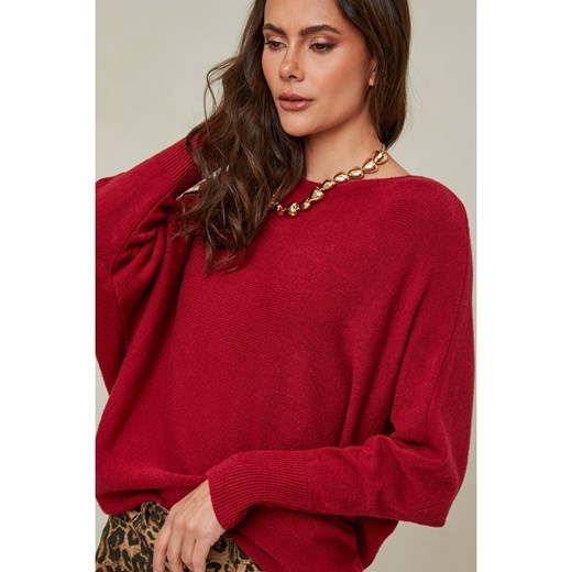 Joséfine Sweter &quot;Hajos&quot; w kolorze czerwonym Joséfine M okazja Limango Polska