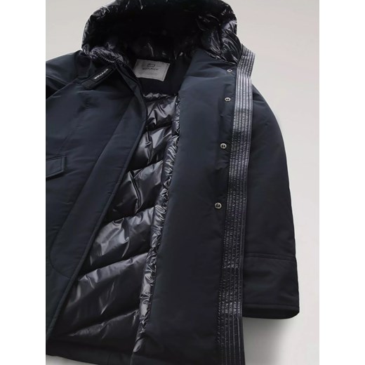Woolrich Parka puchowa w kolorze granatowym Woolrich M wyprzedaż Limango Polska