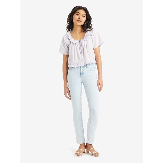 Levi&apos;s Dżinsy &quot;712&quot; - Slim fit - w kolorze błękitnym ze sklepu Limango Polska w kategorii Jeansy damskie - zdjęcie 178126294