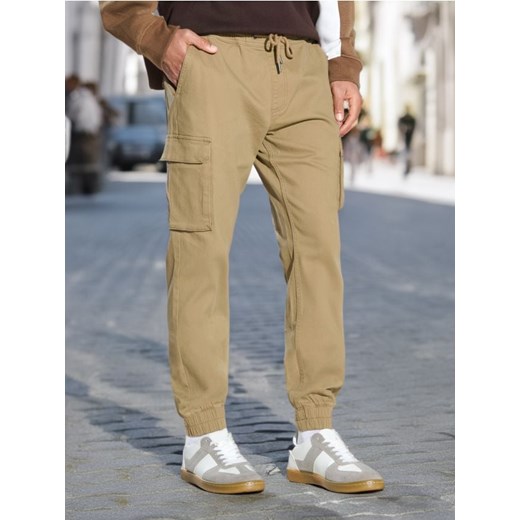 Sinsay - Spodnie jogger - brązowy ze sklepu Sinsay w kategorii Spodnie męskie - zdjęcie 178134044