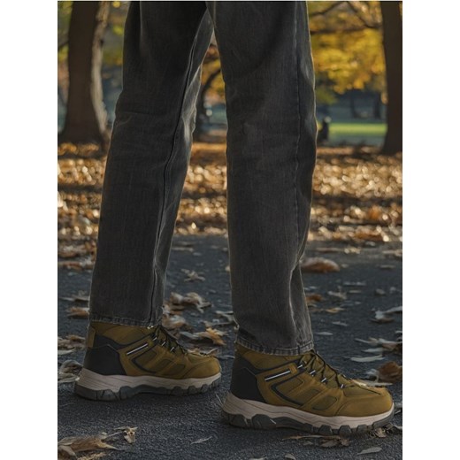Sinsay - Buty trekkingowe - khaki ze sklepu Sinsay w kategorii Buty trekkingowe męskie - zdjęcie 178134590