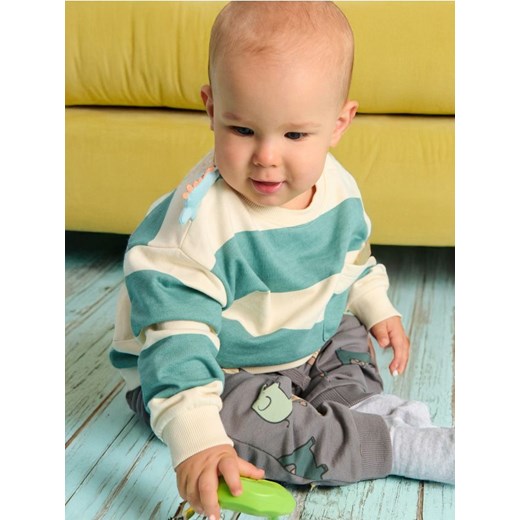 Sinsay - Bluza - kremowy ze sklepu Sinsay w kategorii Kaftaniki i bluzki - zdjęcie 178135002
