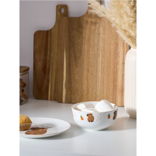 Sinsay - Talerz z motywem kapibary - wielobarwny Sinsay One Size Sinsay