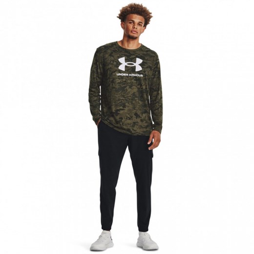Męskie spodnie treningowe Under Armour UA Stretch Woven Cargo Pants - czarne Under Armour XXL okazja Sportstylestory.com