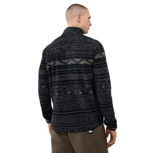 Męski polar nierozpinany bez kaptura Quicksilver Aker HZ Fleece - czarny Quiksilver S Sportstylestory.com okazyjna cena