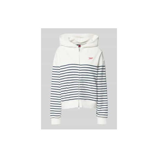 Bluza rozpinana z wyhaftowanym logo ze sklepu Peek&Cloppenburg  w kategorii Bluzy damskie - zdjęcie 178135693