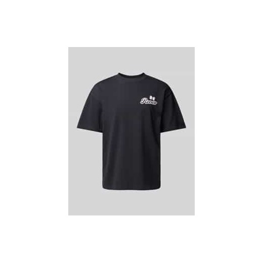 T-shirt o kroju oversized z nadrukiem z logo ze sklepu Peek&Cloppenburg  w kategorii Bluzki damskie - zdjęcie 178135733