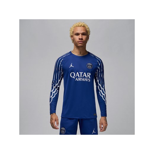 Męska koszulka piłkarska z długim rękawem Jordan Dri-FIT Paris Saint-Germain Stadium 2024/25 (wersja czwarta) – replika - Niebieski ze sklepu Nike poland w kategorii T-shirty męskie - zdjęcie 178135942