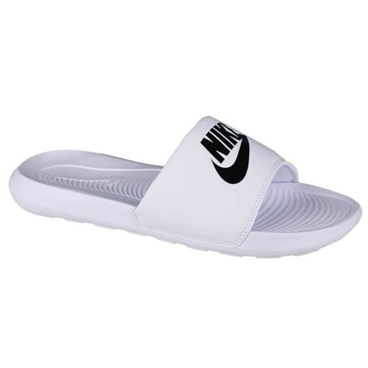 Klapki Nike Victori One Shower Slide CN9675-100 białe ze sklepu ButyModne.pl w kategorii Klapki męskie - zdjęcie 178137281