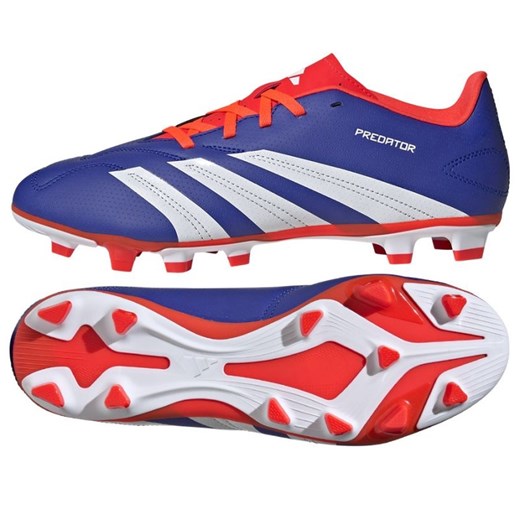 Buty piłkarskie adidas Predator Club FxG IF6344 niebieskie ze sklepu ButyModne.pl w kategorii Buty sportowe męskie - zdjęcie 178137392