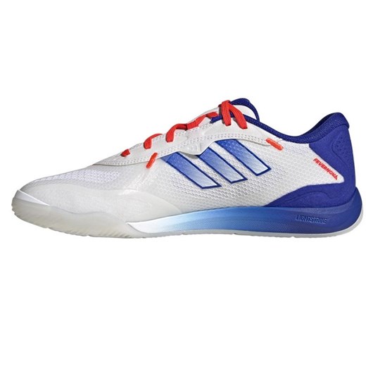 Buty piłkarskie adidas Fevernova Court In M IG8766 białe ze sklepu ButyModne.pl w kategorii Buty sportowe męskie - zdjęcie 178137393
