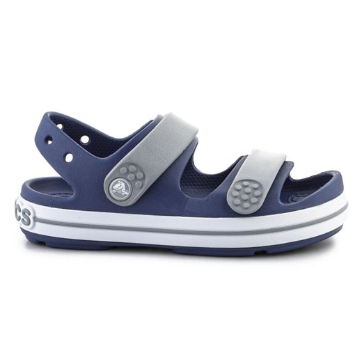 Sandały Crocs Crocband Cruiser K 209423-45O niebieskie ze sklepu ButyModne.pl w kategorii Sandały dziecięce - zdjęcie 178137410