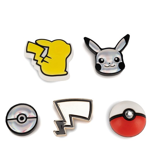 Ozdoba do butów Crocs 10009998 5PACK Kolorowy ze sklepu eobuwie.pl w kategorii Breloki - zdjęcie 178141600