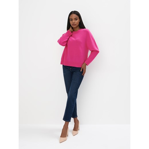 Mohito - Wełniany sweter - mocny różowy Mohito XS Mohito