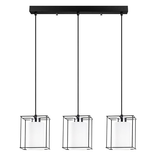 Opviq Lampa wisząca "Swank" w kolorze biało-czarnym - 65 x 15 cm Opviq onesize okazyjna cena Limango Polska