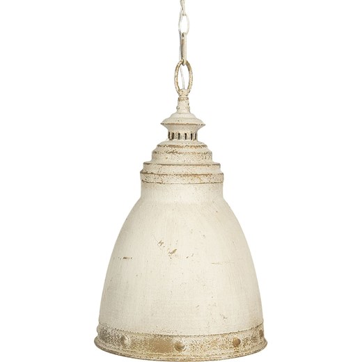 Clayre &amp; Eef Lampa wisząca w kolorze kremowym - Ø 28 cm ze sklepu Limango Polska w kategorii Lampy wiszące - zdjęcie 178142323