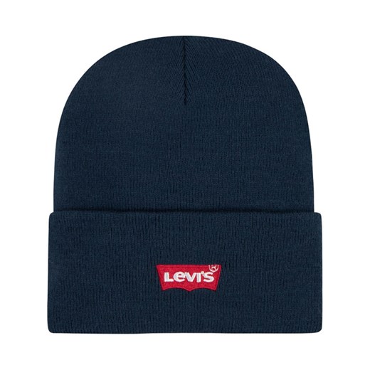 Levi&apos;s Kids Czapka beanie w kolorze granatowym ze sklepu Limango Polska w kategorii Czapki dziecięce - zdjęcie 178143142