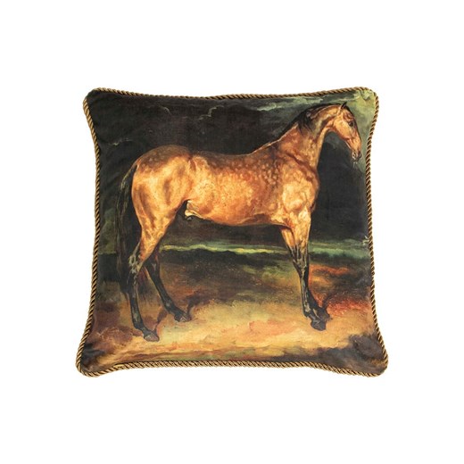Mars &amp; More Poduszka &quot;Horse&quot; w kolorze brązowym - 45 x 45 cm ze sklepu Limango Polska w kategorii Poduszki dekoracyjne - zdjęcie 178143164