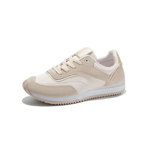 C&apos;M Sneakersy w kolorze beżowym ze sklepu Limango Polska w kategorii Buty sportowe damskie - zdjęcie 178143363