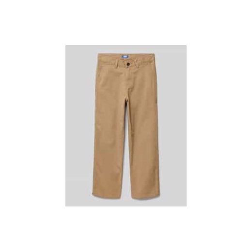 Spodnie o kroju regular fit ze szlufkami na pasek model ‘ALEX’ ze sklepu Peek&Cloppenburg  w kategorii Spodnie chłopięce - zdjęcie 178145064