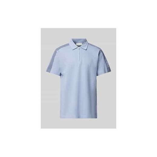 Koszulka polo z detalem z logo ze sklepu Peek&Cloppenburg  w kategorii T-shirty męskie - zdjęcie 178145132