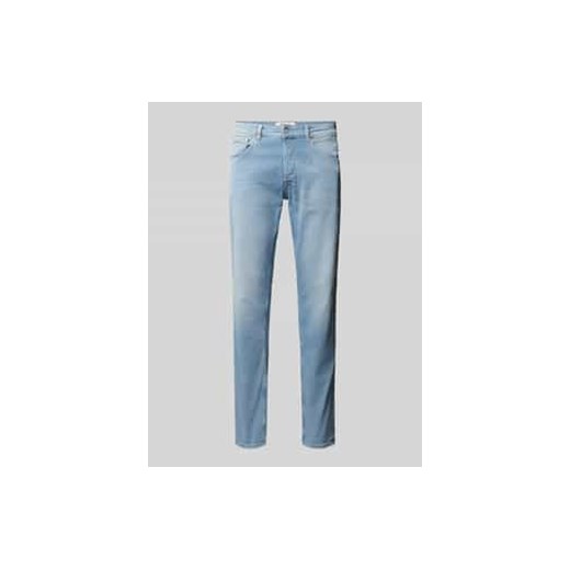 Jeansy o kroju straight fit z 5 kieszeniami model ‘GROVER’ ze sklepu Peek&Cloppenburg  w kategorii Jeansy męskie - zdjęcie 178145190