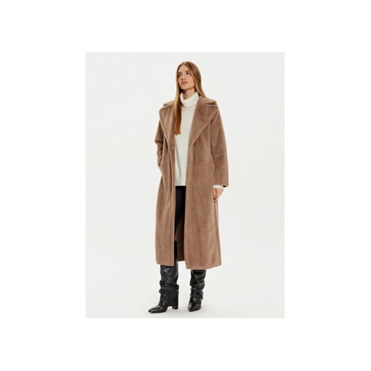 Guess Futro Ada W4BL02 WGHM0 Beżowy Regular Fit Guess L MODIVO