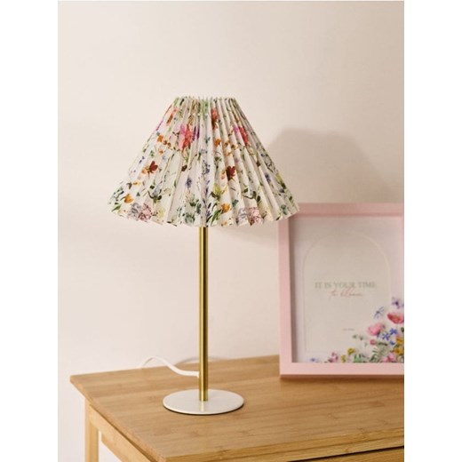 Sinsay - Lampa z kwiatowym motywem - wielobarwny ze sklepu Sinsay w kategorii Lampy stołowe - zdjęcie 178147661