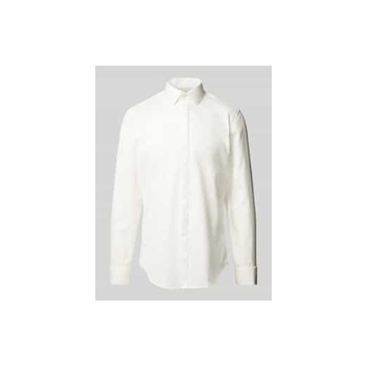 Koszula smokingowa o kroju slim fit z diagonalu ze sklepu Peek&Cloppenburg  w kategorii Koszule męskie - zdjęcie 178147822