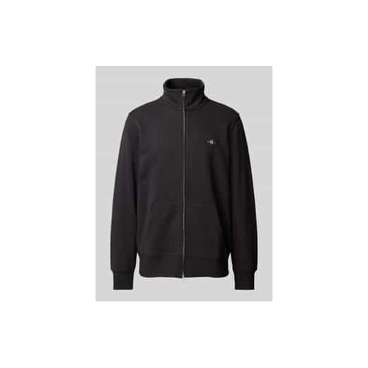 Bluza rozpinana o kroju regular fit z wyhaftowanym logo ze sklepu Peek&Cloppenburg  w kategorii Bluzy męskie - zdjęcie 178147860