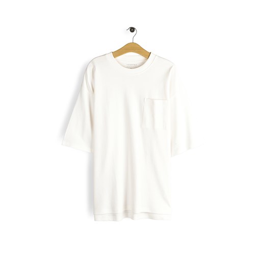 GATE T-shirt z grubej bawełny z kieszenią S ze sklepu gateshop w kategorii T-shirty męskie - zdjęcie 178148963